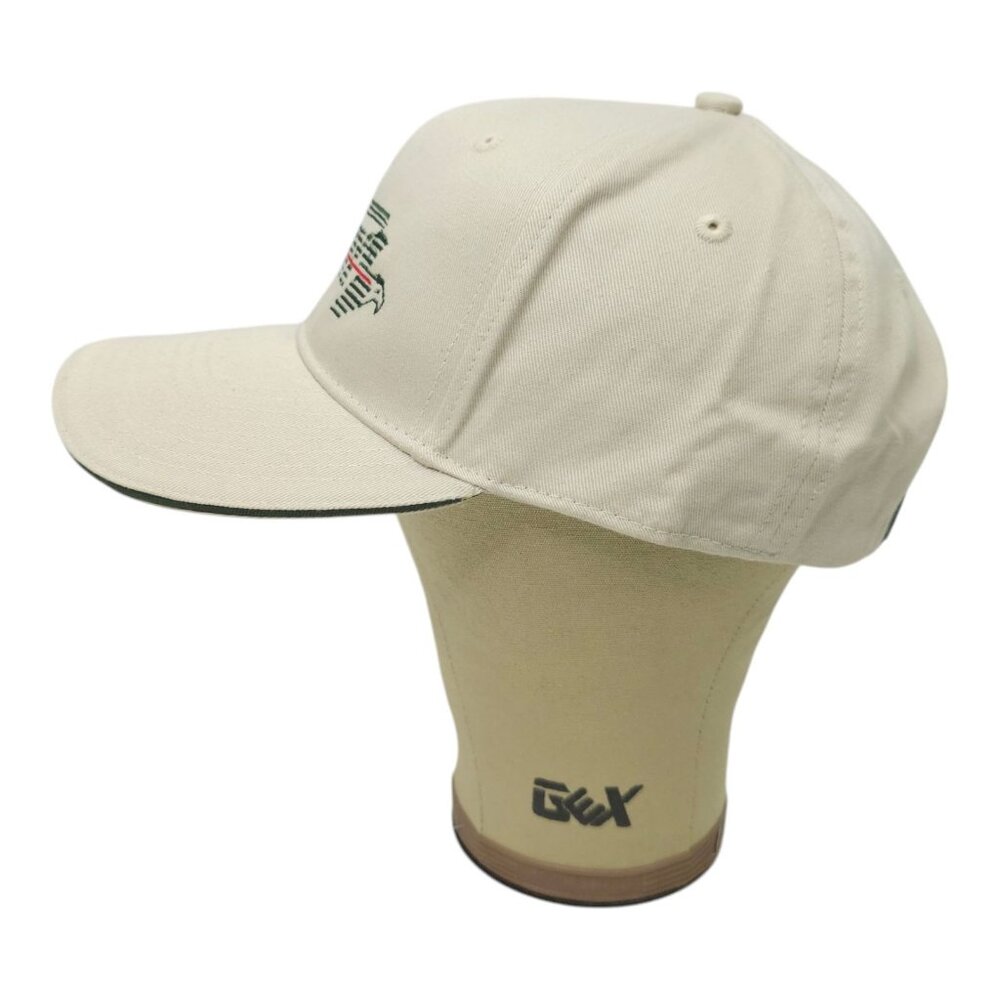Phoenix Embroidered Logo Strap Cap Trucker Baseball Hat Sandwich Brim Khaki - Picture 10 of 13
